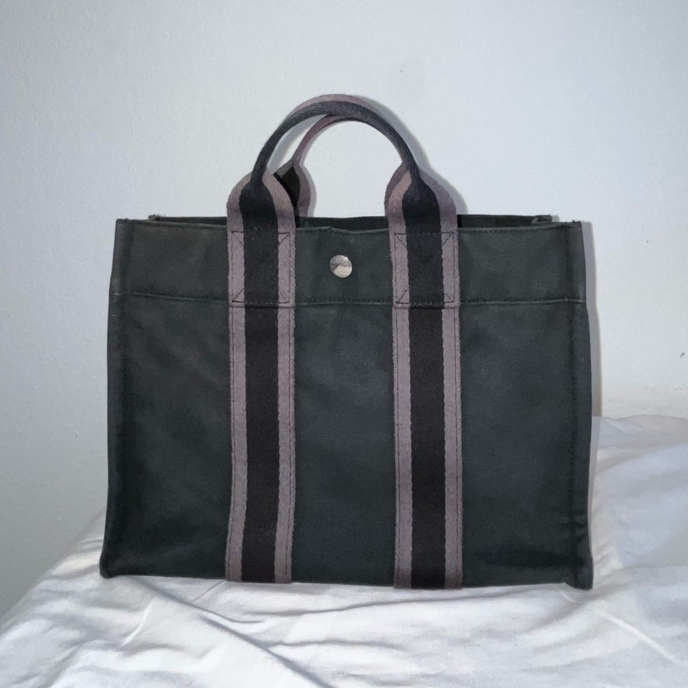 HERMÈS Authentic Fourre-Tout PM Canvas Tote Bag